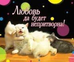 Любовь да будет непритворна!