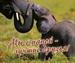 Мы с папой - лучшие друзья
