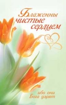 Блаженны чистые сердцем, ибо они Бога узрят.