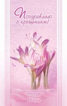 Поздравляю с Крещением.
