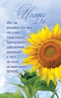 Ибо так возлюбил Бог мир,...