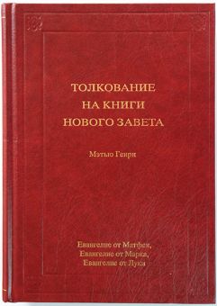 Толкование книг Нового Завета: 1 Том. Ев. от Матфея, Марка, Луки 