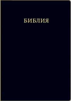 Библия. Большой формат. Без молнии.